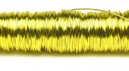 Bobine fil de fer coloris 0.50 mm jaune